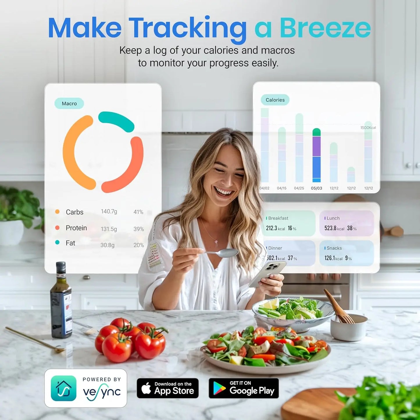 Smart Food Kitchen Scale