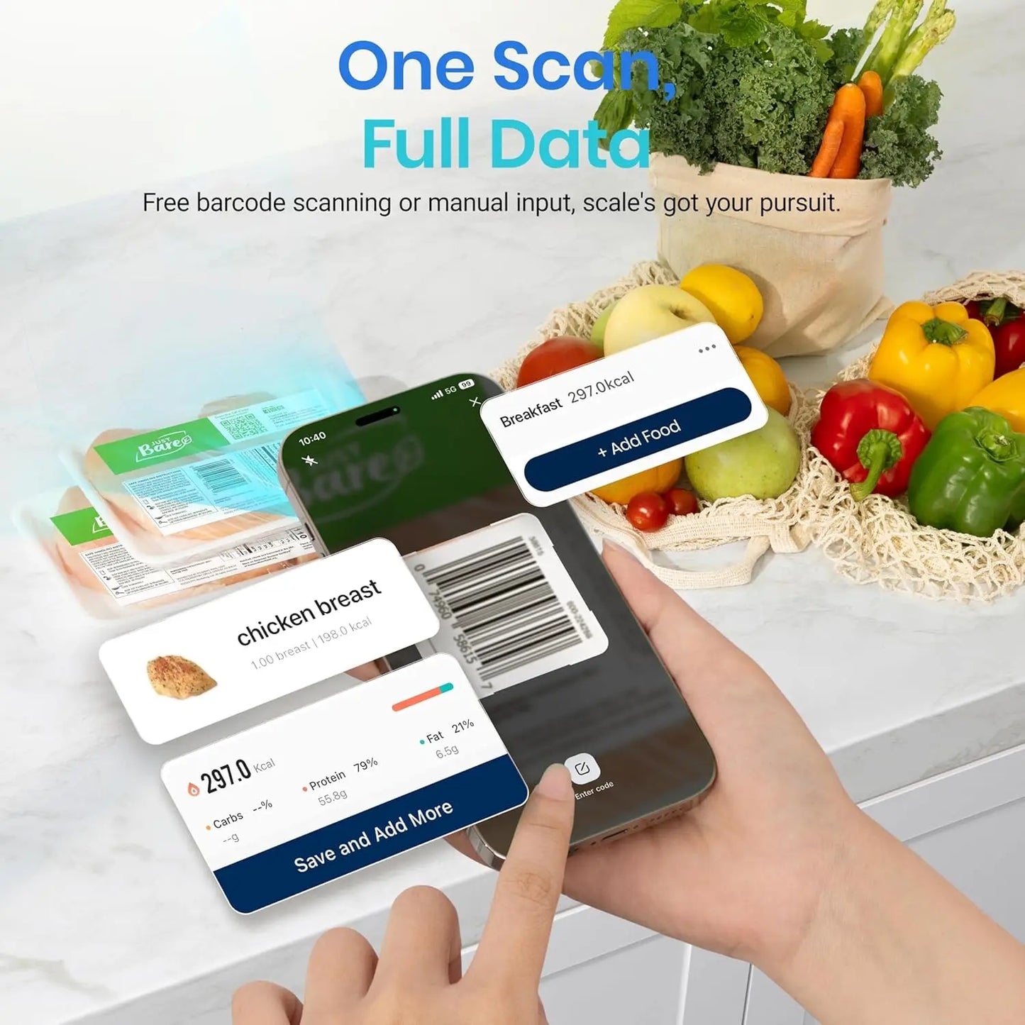 Smart Food Kitchen Scale